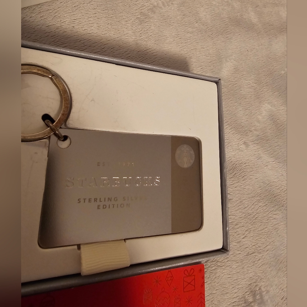 CHARITY DONATION: Limited Edition Starbucks Card Key Ring w/ box - Picture 7 of 9